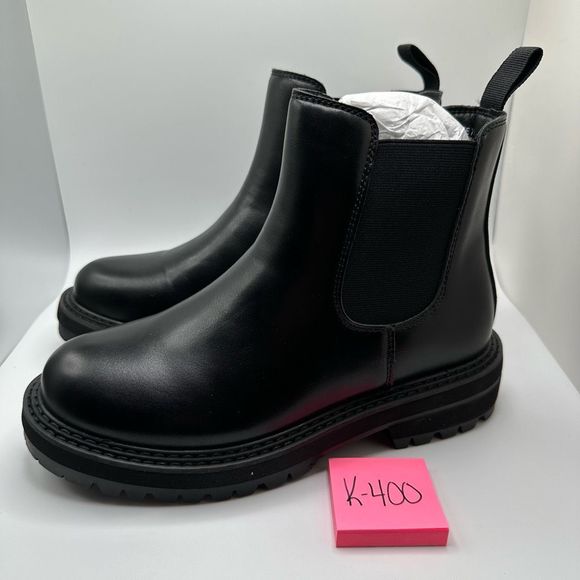 DUNES Women's Chelsea Boot 7.5 BLACK - Picture 3 of 7